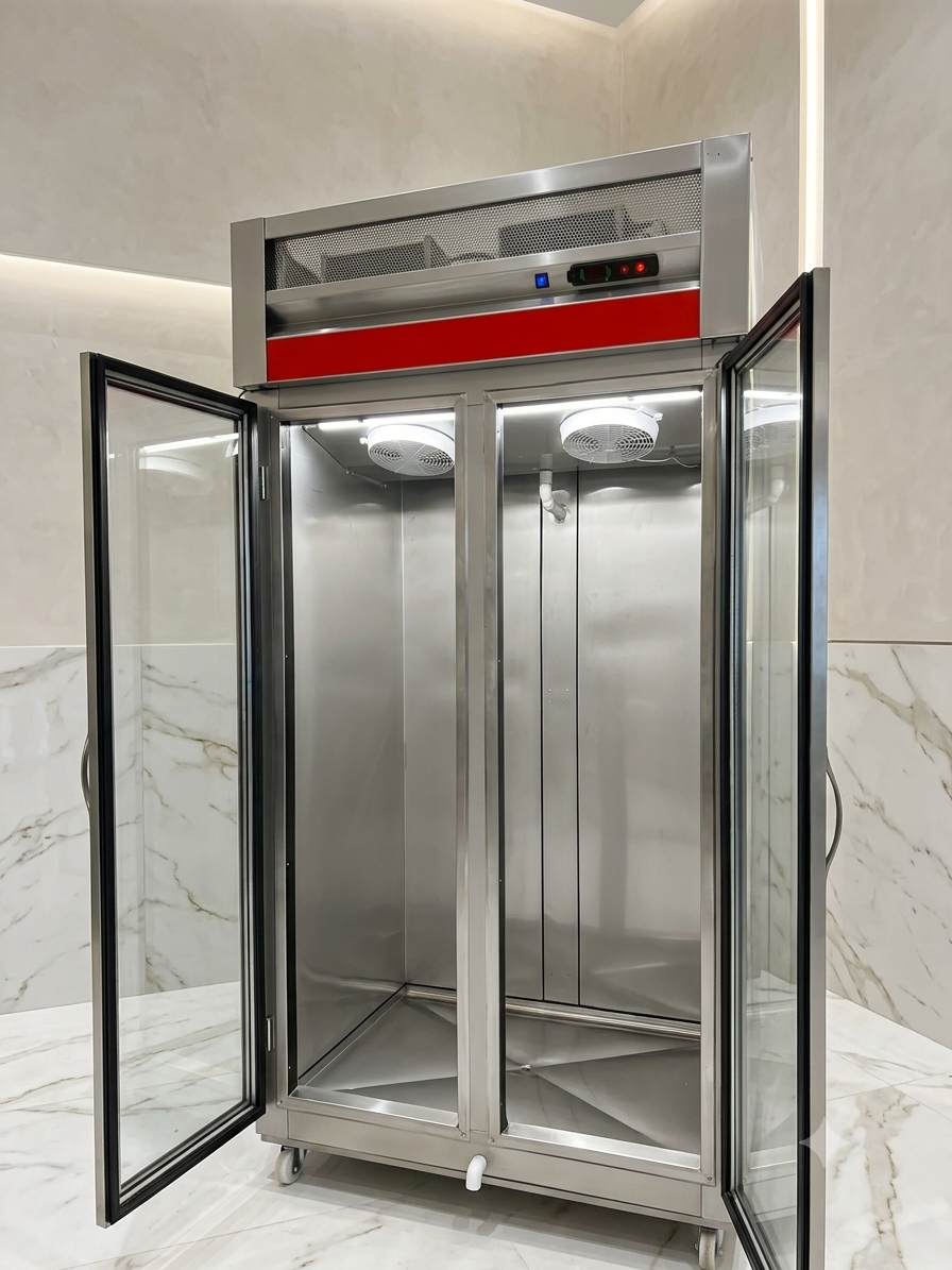 Vitrina refrigerada para panadería