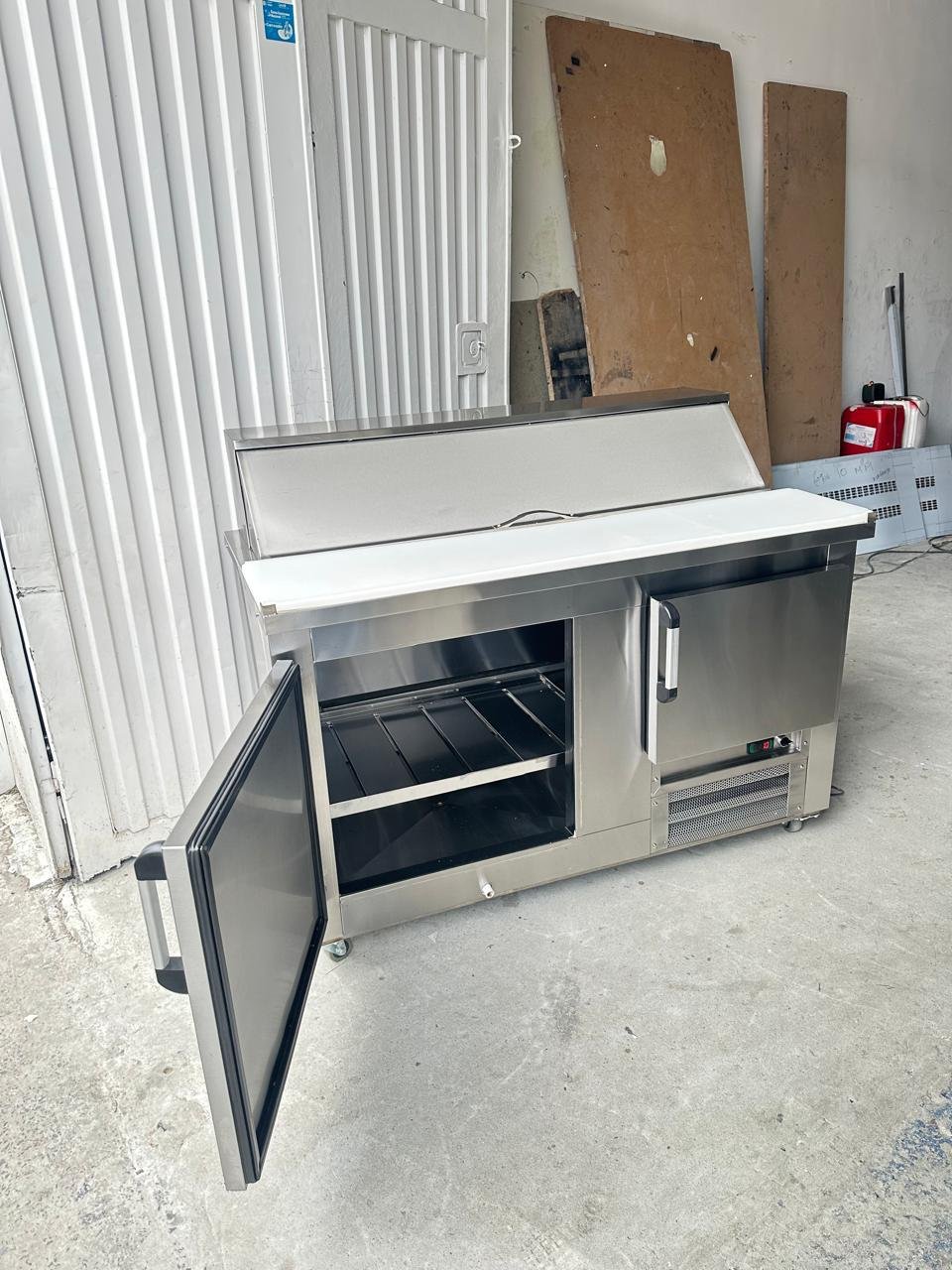 Vitrina refrigerada para panadería
